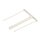 Bankers Box Abheftbügel ProClip 0089701 100mm weiß 100 St./Pack.