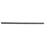 GBC Plastikbinderücken 4028174 DIN A4 8mm schwarz...