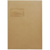 Soennecken Versandtasche 2057 C4 90g mF hk braun 250 St./Pack.