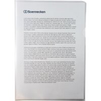 Soennecken Sichthülle 1609 DIN A4 PP transparent 50...