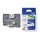 Brother Schriftbandkassette P-touch 12 mm x 8 m (B x L) weiß schwarz 5 St./Pack.