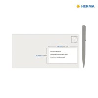 HERMA Typenschildetikett 96 x 50,8 mm (B x H) silber 250 Etik./Pack.