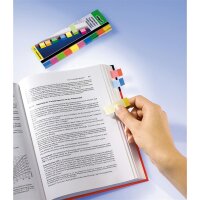 SIGEL Haftmarker Multicolor HN682 50x150mm f. sort 500 Bl./Pack.