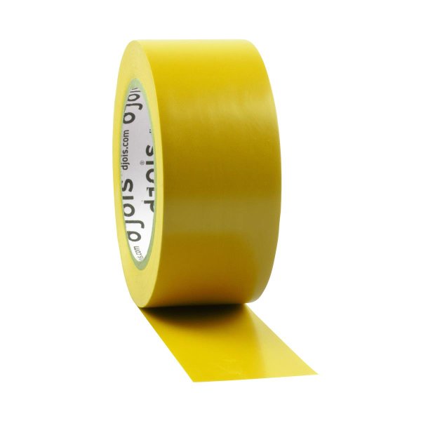 DJOIS Markierungsband 50 mm x 33 m (B x L) selbstklebend Vinyl gelb