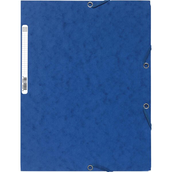 Exacompta Eckspanner Nature Future 55502E DIN A4 400g Karton blau