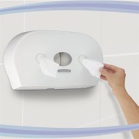 Aquarius Toilettenpapierspender Toilet Tissue Scott® Toilettenpapier Control™ 8591 27,4 x 13,3 x 46,4 cm (B x H x T) Kunststoff weiß