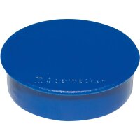 Soennecken Magnet 4884 rund 38mm 2,5kg blau 10 St./Pack.