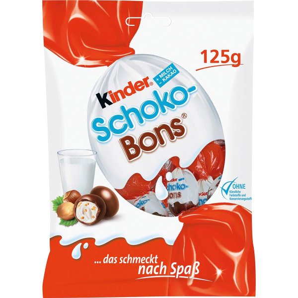 Kinder Schokolade Schoko-Bons® 125 g/Pack.