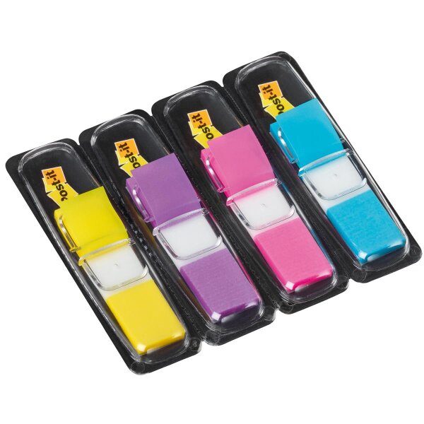 Post-it Haftstreifen Index Mini 683-4AB 35Blatt sortiert 4 St./Pack