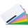 Legamaster Moderationsfolie Magic-Chart Notes 20 x 10 cm (B x H) blanko selbsthaftend Polypropylen farbig sortiert 500 St./Pack.
