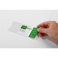 DURABLE Selbstklebetasche Pocketfix 837919 93x62mm sk tr 100 St./Pack.