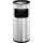 DURABLE Papierkorb METALL 333023 17l rund silber +Ascher