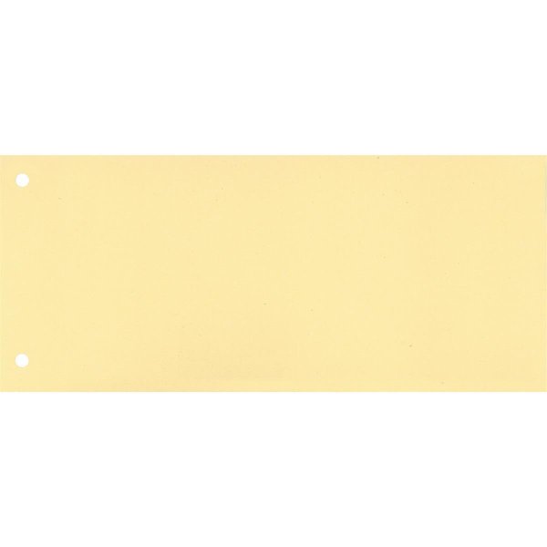 Trennstreifen 22,5 x 10,5 cm (B x H) 160g/m² Karton gelb 100 St./Pack.