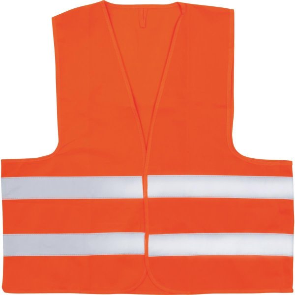 easy absorb Warnweste Einheitsgröße reflektierend 100 % Polyester orange