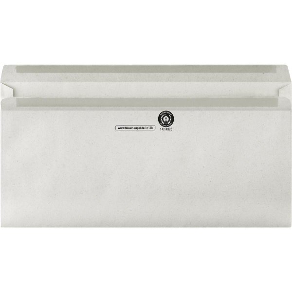 POSTHORN Briefumschläge DIN lang 220 x 110 mm (B x H) mit Selbstklebung ohne Fenster 75g/m² grau 1.000 St./Pack.