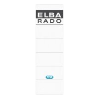 ELBA Ordneretikett 100551826 breit/kurz sk weiß 10...