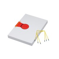Jalema Abheftbügel Pli-Fix 2639800000 ge/sw 100 St./Pack.