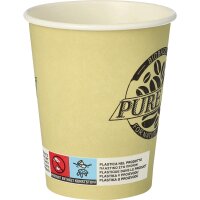 PAPSTAR Becher Pure Joy 87867 0,2l Pappe creme 50 St./Pack.