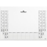 Durable Kalenderblock für Schreibunterlage 7291 25Bl ws
