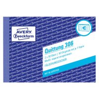 Avery Zweckform Quittung 306 DIN A6 quer 2x50Blatt