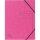 Exacompta Eckspanner 555420E DIN A4 Karton rosa