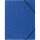 Exacompta Eckspanner DIN A4 Colorspankarton blau