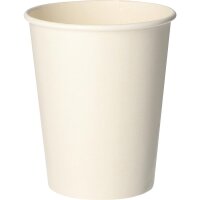PAPSTAR Trinkbecher pure 87457 Pappe 0,2l weiß 50...
