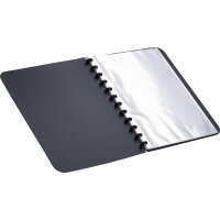 Oxford Ringmappe manageMe 100205607 DIN A4 PP anthrazit +25Hüllen