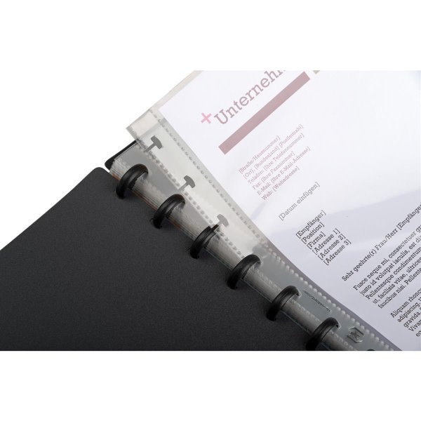 Oxford Sichtbuch manageMe! DIN A4 Polypropylen dunkelblau 25 Hüllen