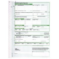 Avery Zweckform Mahnbescheid 2887 DIN A4 selbstdurchschreibend 1 Durchschlag 1 x 2 Bl.