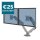 Fellowes Monitorarm Eppa 9683301 doppel si