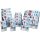 Exacompta Prospekthalter Office Exacryl 18,1 x 28 x 15,4 cm (B x H x T) DIN A5 Polystyrol kristall 3 Fächer