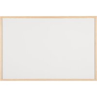 Bi-office Whiteboard MM07001010 magnethaftend Holzrahmen 90x60cm