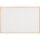 Bi-office Whiteboard MM07001010 magnethaftend Holzrahmen 90x60cm