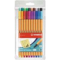 STABILO® Fineliner point 88® 0,4mm farbig...