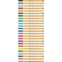 STABILO Fineliner point 88 8810 0,4mm farbig sortiert 10 St./Pack.