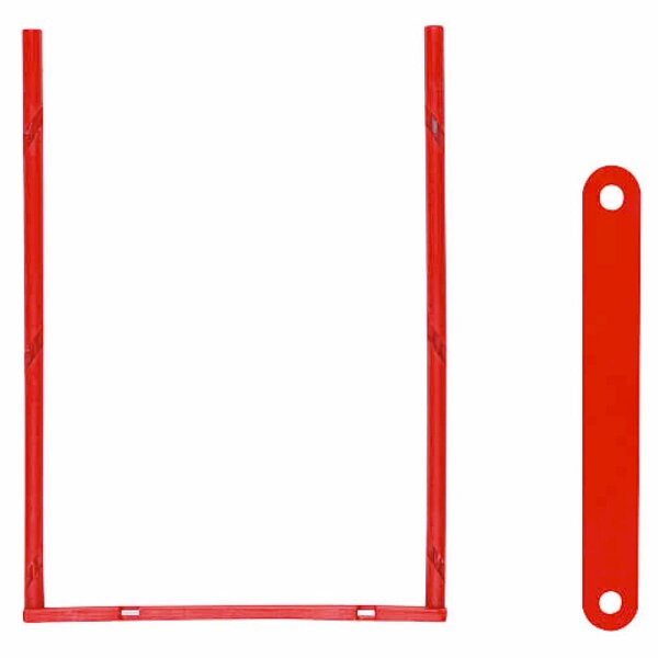 ELBA Bündelungsbügel tric 100421094 80mm rot 100 St./Pack.
