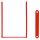 ELBA Bündelungsbügel tric 100421094 80mm rot 100 St./Pack.