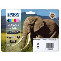 Epson Tintenpatrone Originalzubehör 24XL ca. 500...