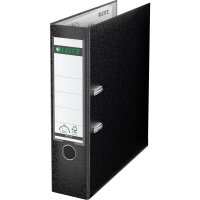 Leitz Ordner 10105095 DIN A4 80mm Polypropylen schwarz
