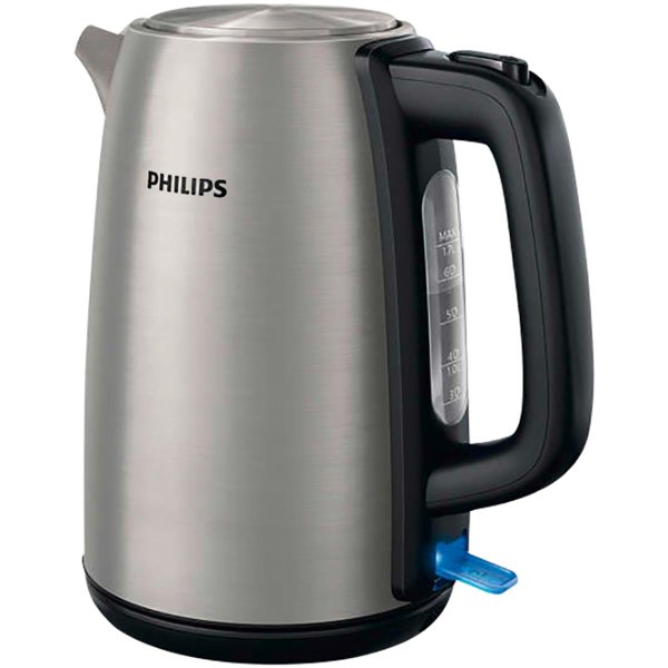 Philips Wasserkocher Daily Collection 1,7l Edelstahl edelstahl