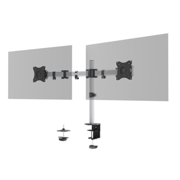 DURABLE Monitorarm SELECT 509523 27Zoll 2fach Tischklemme si