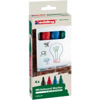 edding Whiteboardmarker 28 EcoLine 1,5-3mm farbig...