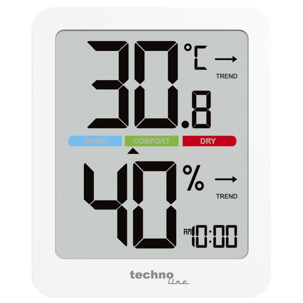 technoline® Wetterstation WS 9456 81 x 98 x 15 mm (B x H x T) digital ohne Datumsanzeige CR2032