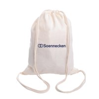 Soennecken Sportbeutel 32,5 x 42,5 cm (B x H) 100 % Baumwolle natur