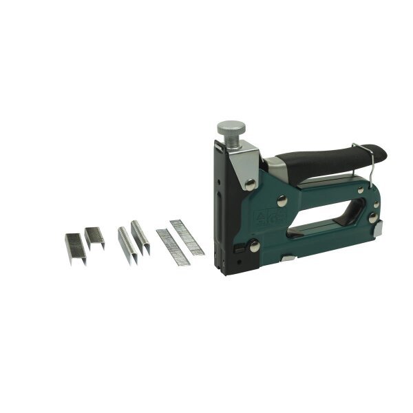 BRÜDER MANNESMANN Handtacker M48410 +500Klammern/500 Nägel