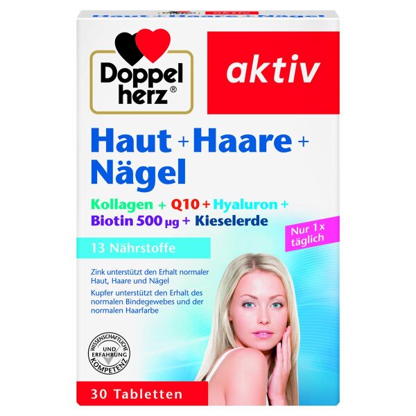 Doppelherz Haut+Haare+Nägel 30St