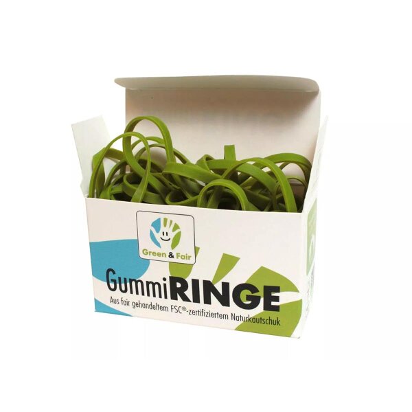 memo Gummiring Green&Fair S6738 140x4mm 120St