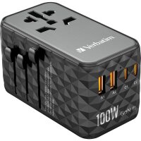 Verbatim Ladegerät 32121 Universal Travel 100W