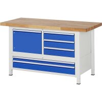 RAU Werkbank 1500x700x840-1040mm
